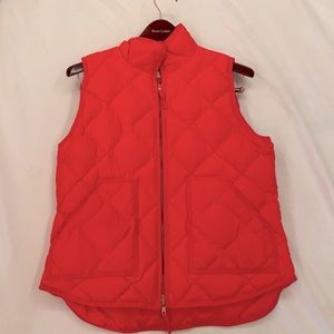 Hot pink J. Crew vest